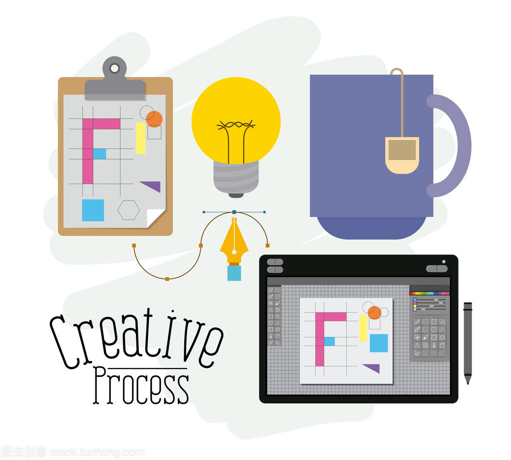 彩色背景、创作过程与设计师图形元素在服装设计中的应用